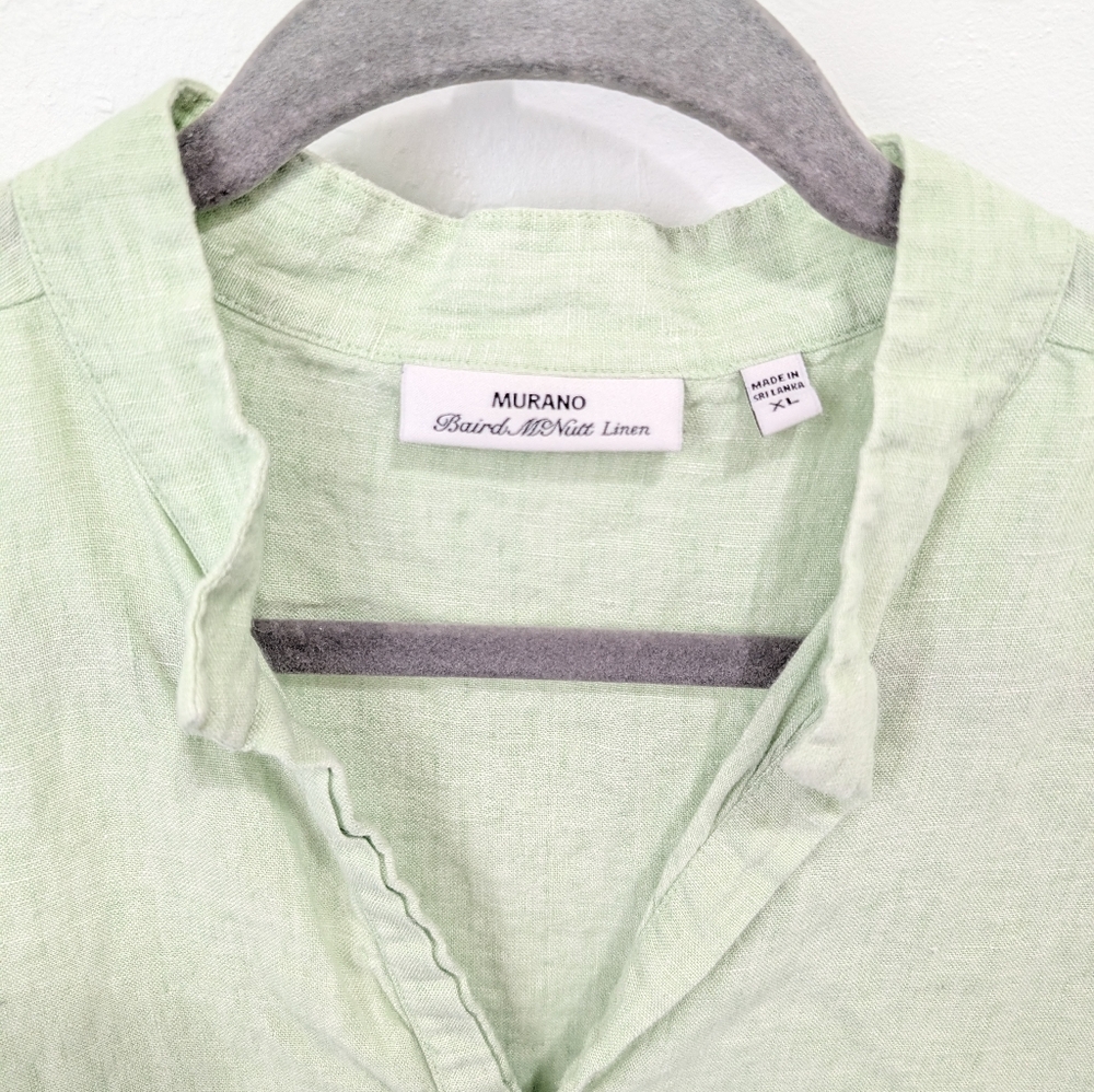 Murano 100% linen Mens, H&M Cotton Navy Blue Long Sleeve Shirt Size XL Bundle - Picture 6 of 11